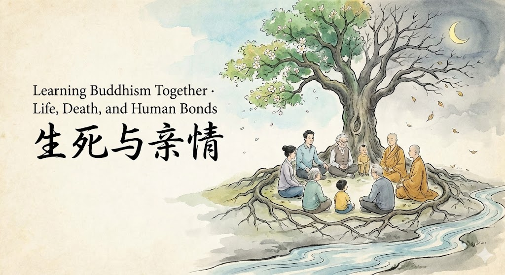 Learning Buddhism Together · Life, Death, and Human Bonds